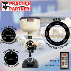 Practice Partner 20 Robot Ping Pong Machine by Butterfly